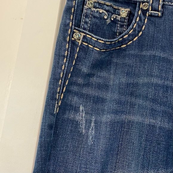 Miss Me Bootcut Low/Mid Rise Denim Jeans - Picture 6 of 8